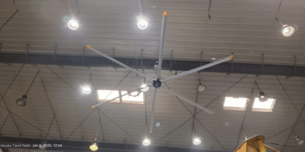 Benefits of HVLS Fans in Warehouses