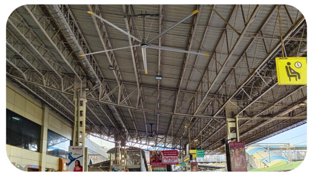 How HVLS Fans Improve Air Circulation